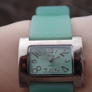 Blue Foci Ladies Wrist Watch Working